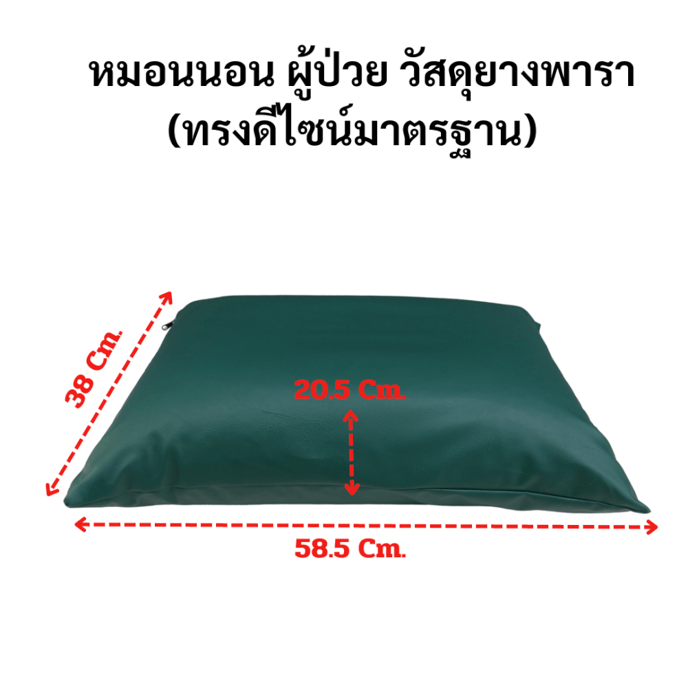 หมอนนอนผู้ป่วย ยางพารา ABLOOM 0190069008014_ทรงมาตรฐาน 